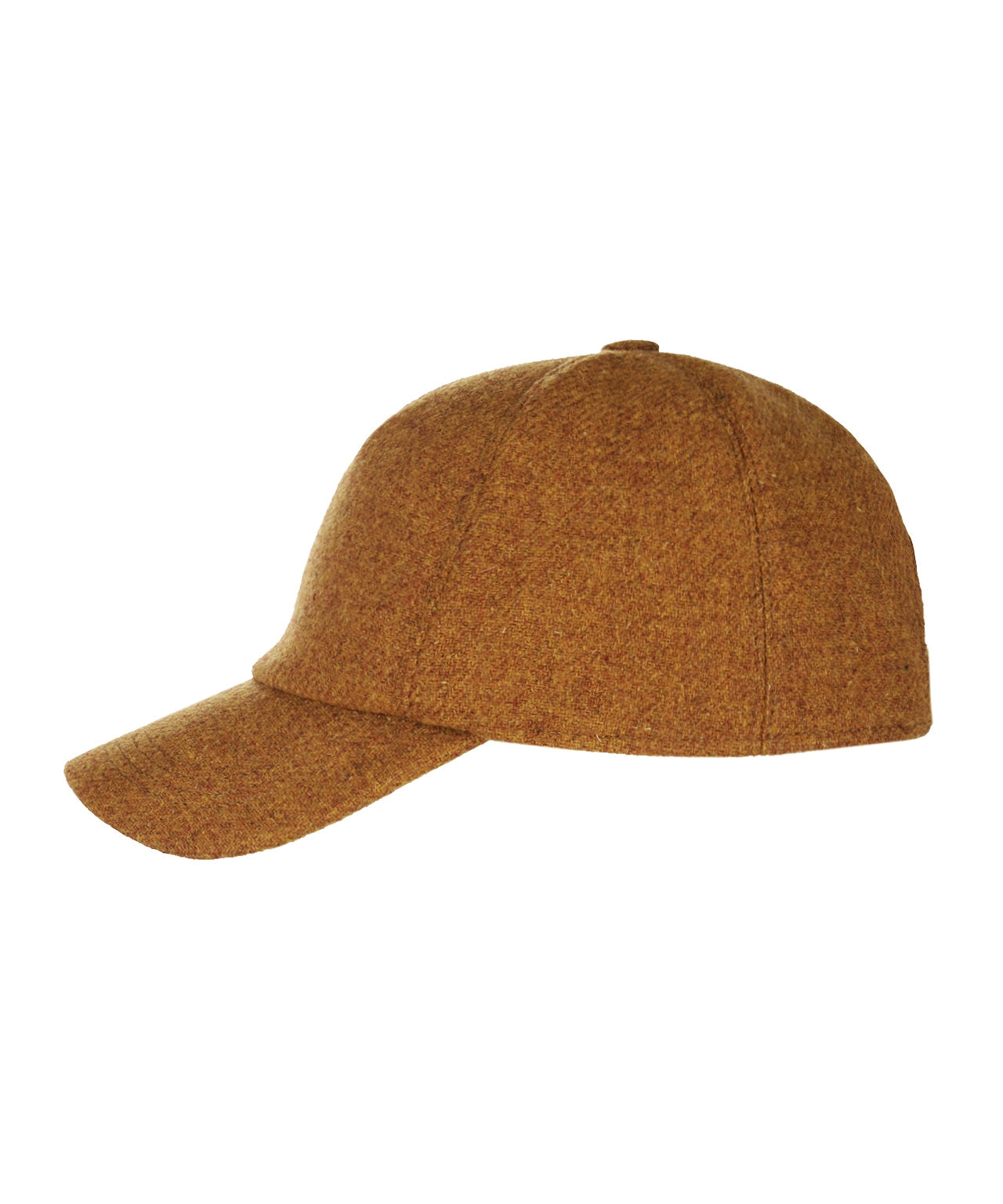 Wigens Tweed Baseballkappe | Gelb