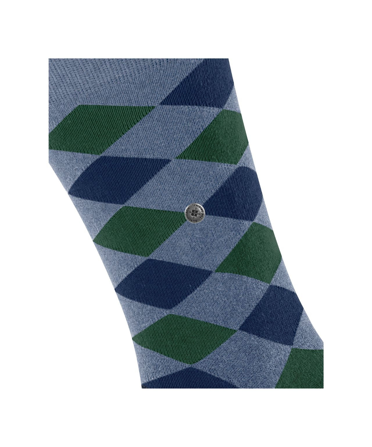 Sok Danny | Denim/Green checked