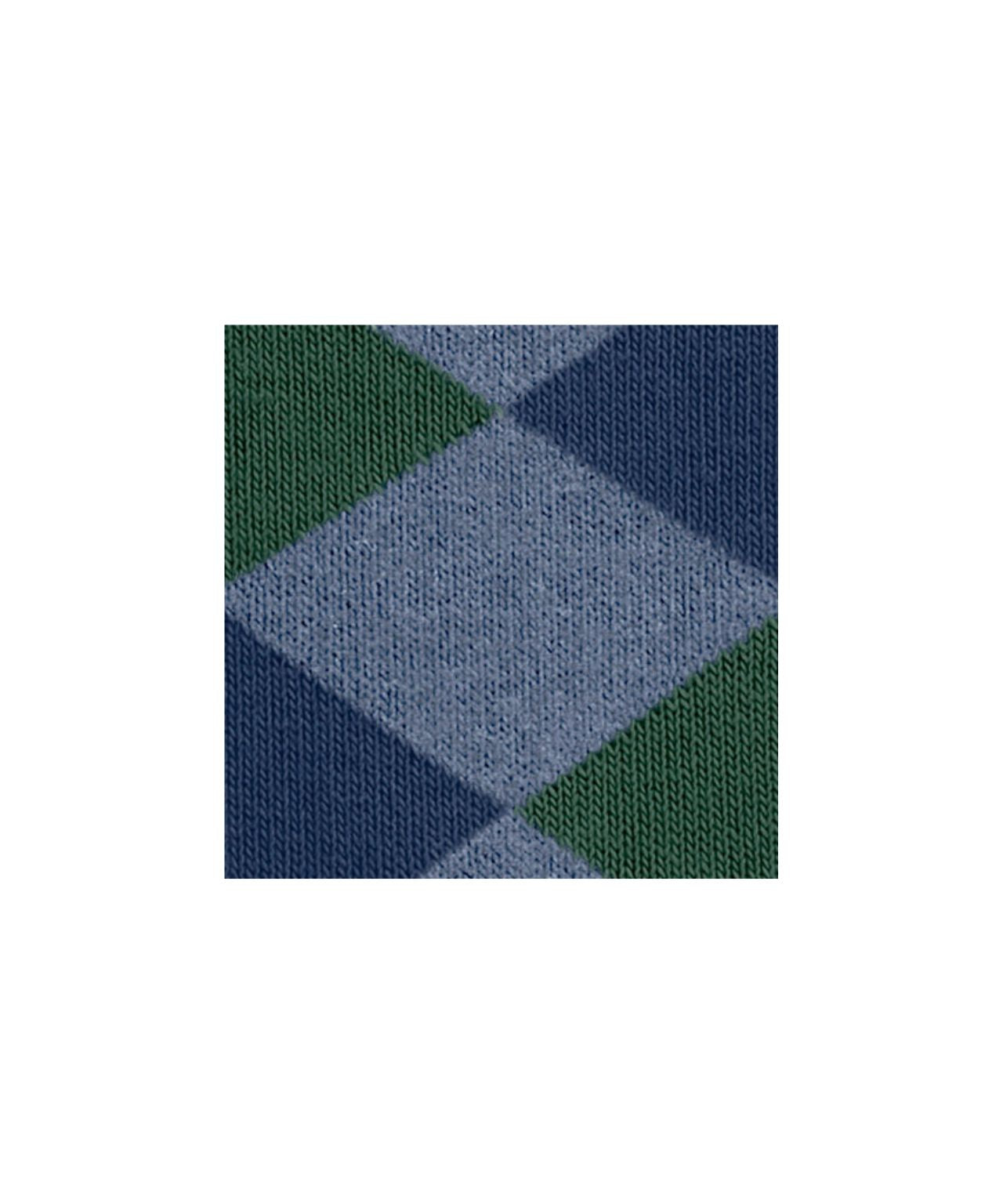 Sok Danny | Denim/Green checked