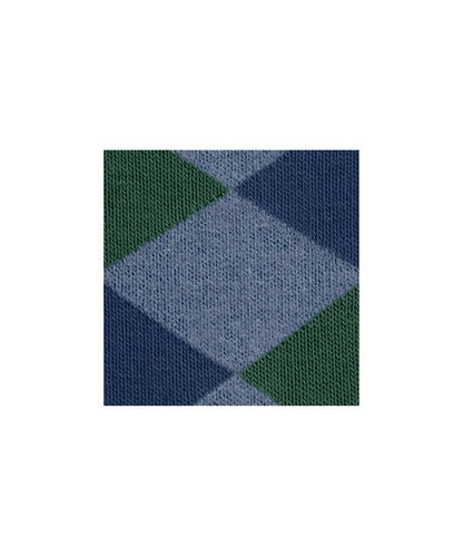 Sok Danny | Denim/Green checked