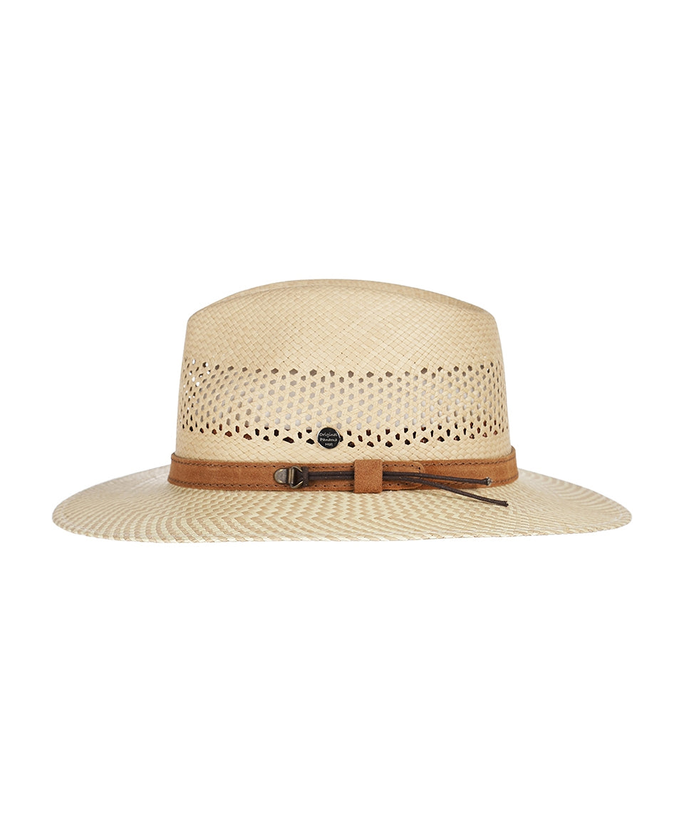 Panama Hat Fashion two tone | Brown