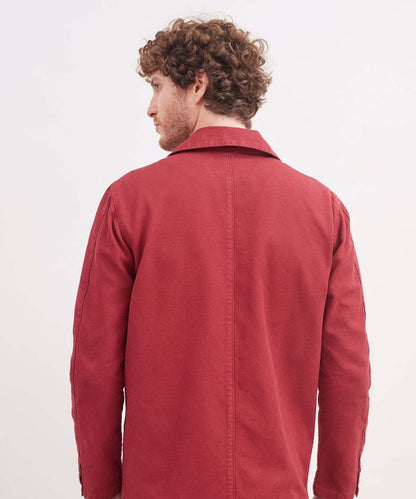 Saint James Sirocco Overshirt | Red