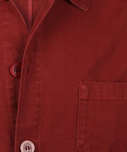 Saint James Sirocco Overshirt | Red