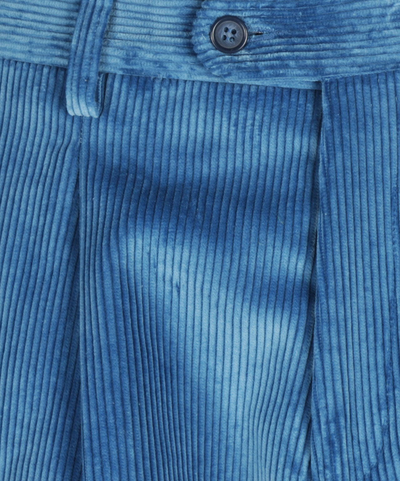 Corduroy Pantalon Brede Rib | Blue