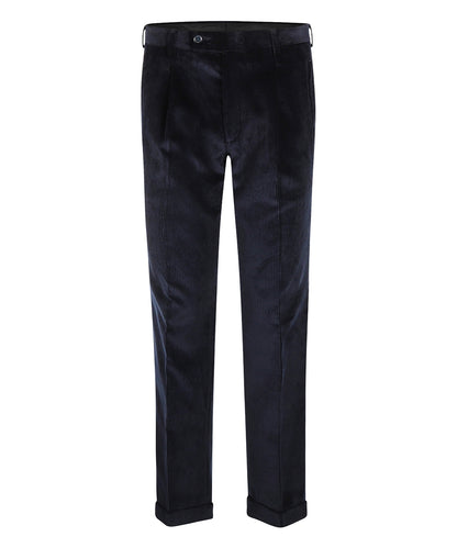 Corduroy Pantalon Brede Rib | Dark Navy