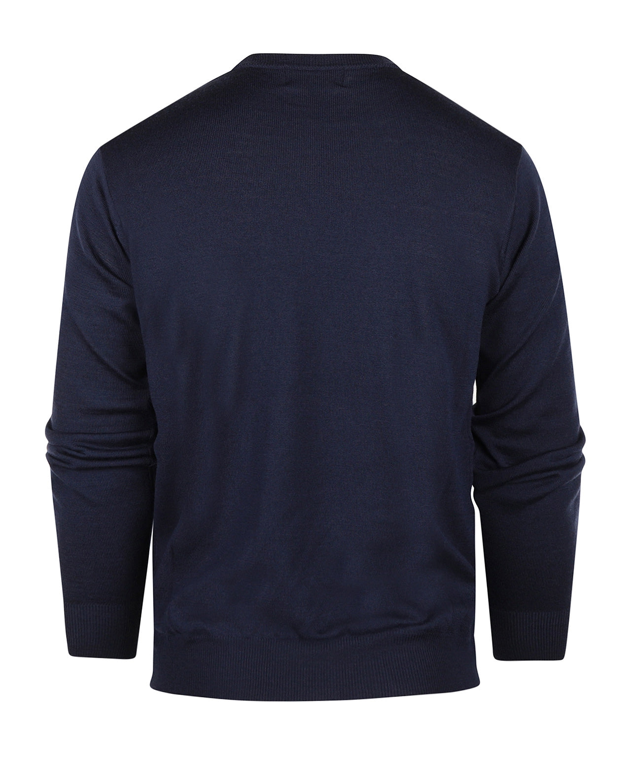 Merino Ronde Hals Ruit Pullover | Jeans