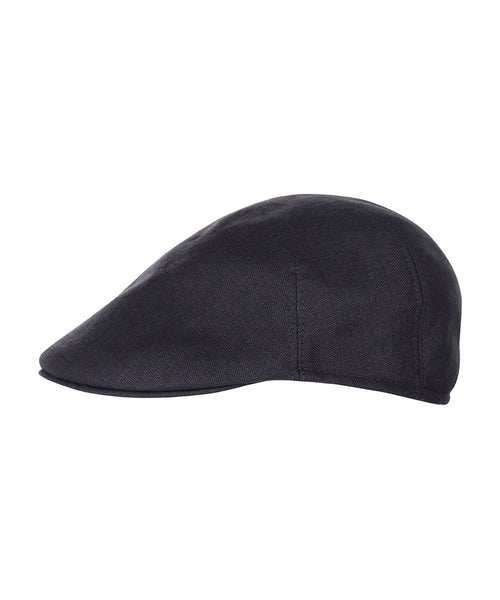Soft Cap 100% Linnen | Navy Blauw