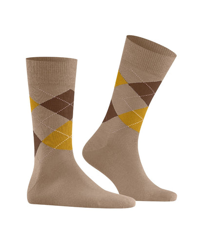 Burlington Edinburgh Herrensocken | Braun