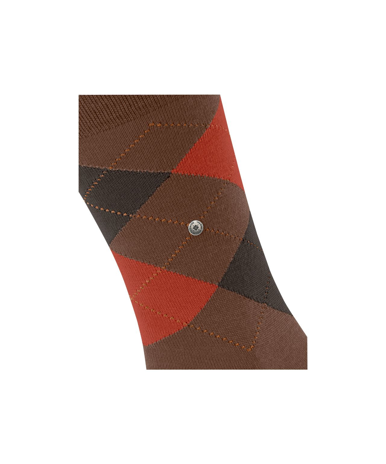Burlington Edinburgh Herrensocken | Braun