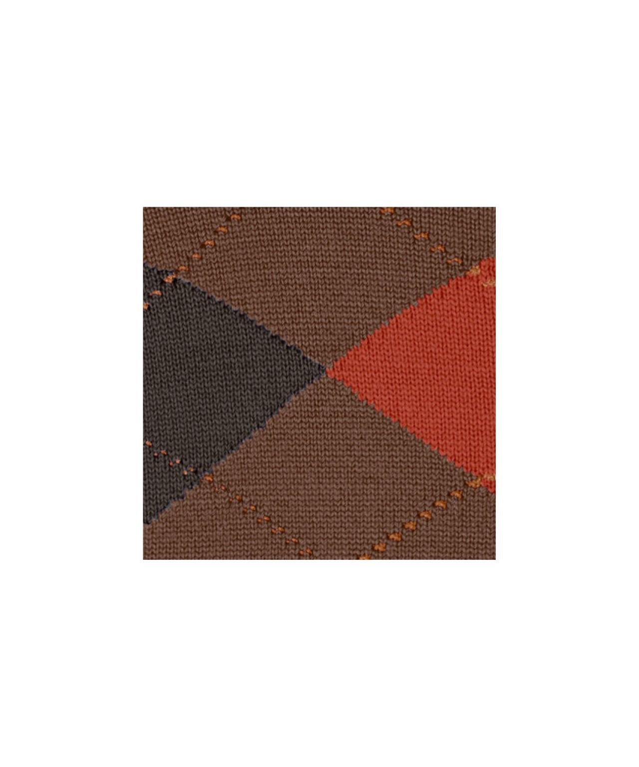 Burlington Edinburgh Herrensocken | Braun