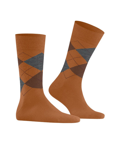 Burlington Edinburgh Herrensocken | Braun