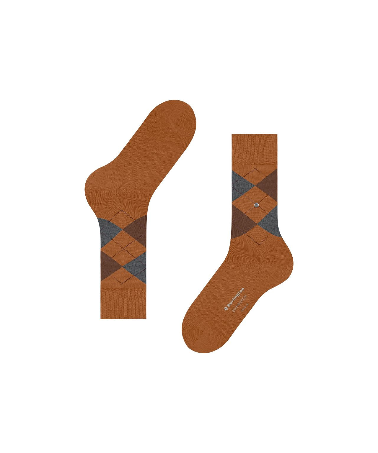 Burlington Edinburgh Herrensocken | Braun