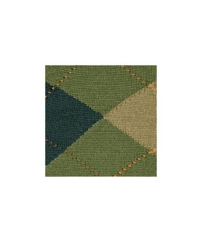 Edinburgh Sok | Jade diamond check