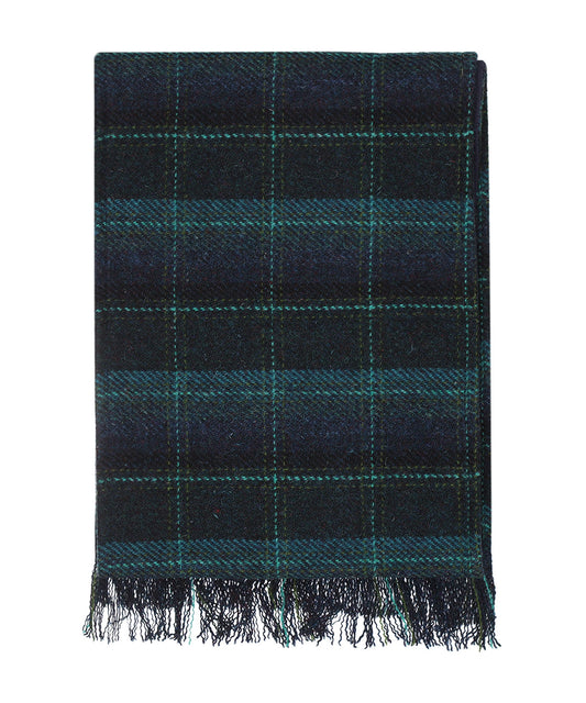 Harris Tweed Scarf | Navy Groen