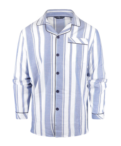 Flanell-Pyjama-Set | Blau
