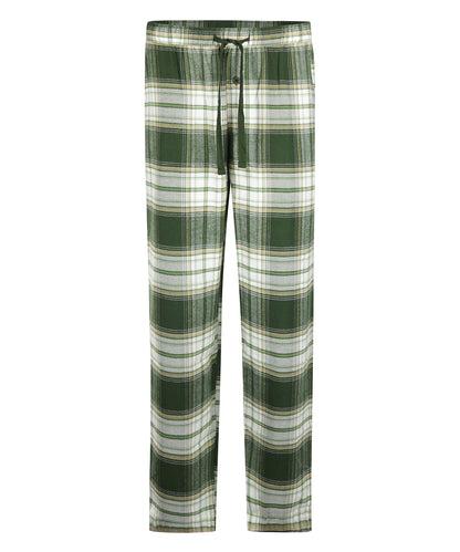 Flanell-Pyjama-Set | Grün