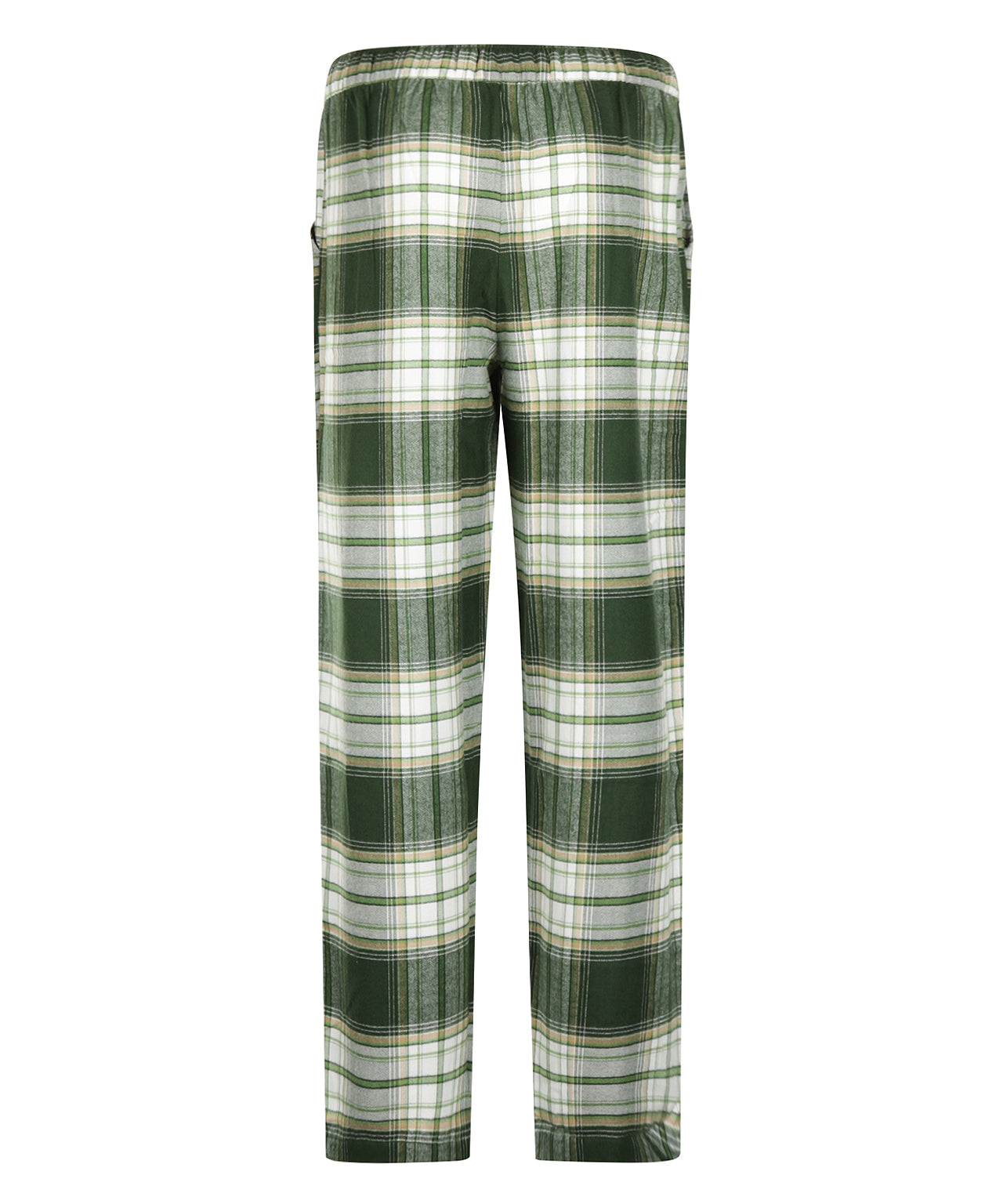 Flanell-Pyjama-Set | Grün