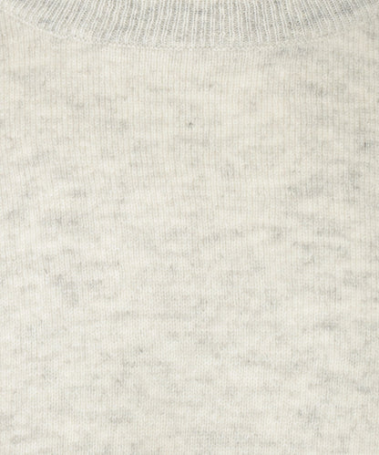 Cashmere Ronde Hals Pullover | Winter White
