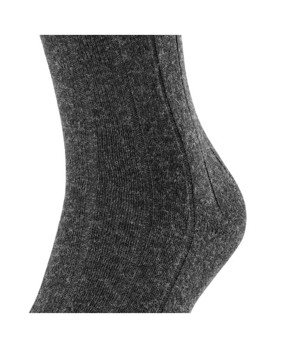 Lhasa Rib Men Socks | Grey