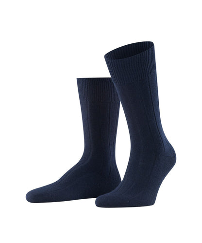 Lhasa Rib Heren Sokken | Navy