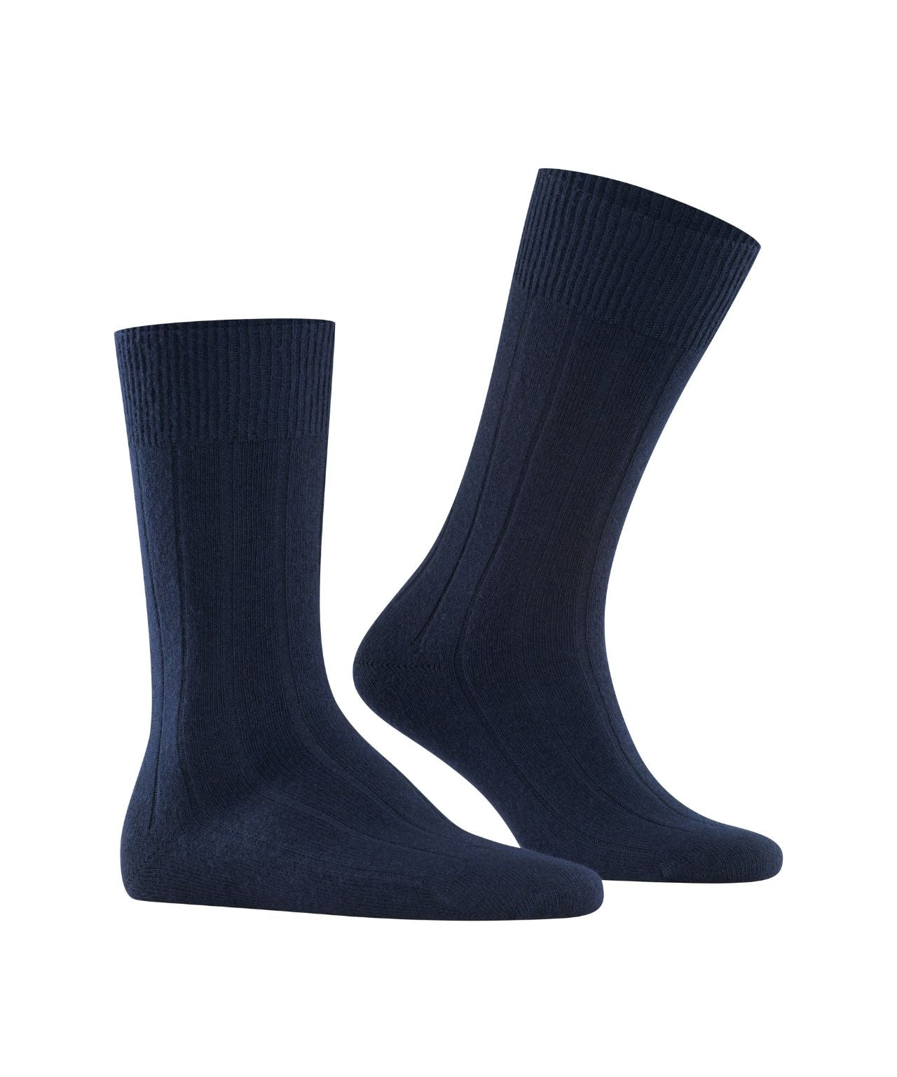 Lhasa Rib Heren Sokken | Navy