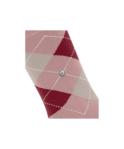 Burlington Marylebone Dames Sokken | Rood