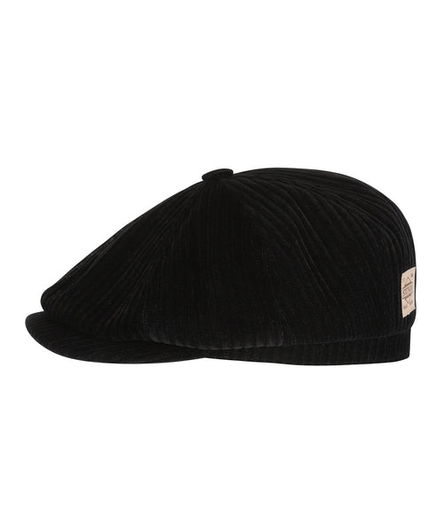 Stetson Hatteras Corduroy Jersey | Zwart