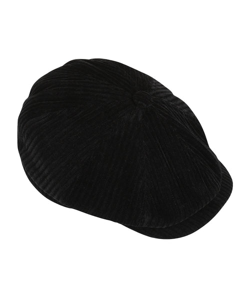 Stetson Hatteras Corduroy Jersey | Zwart
