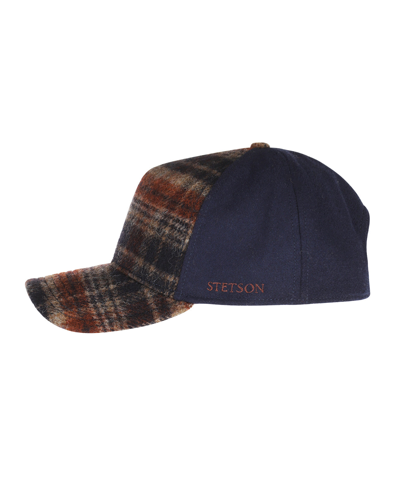 Stetson Trucker Cap Wool Check | Blue