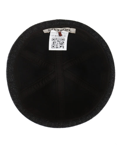 Docker Wool Herringbone | Zwart