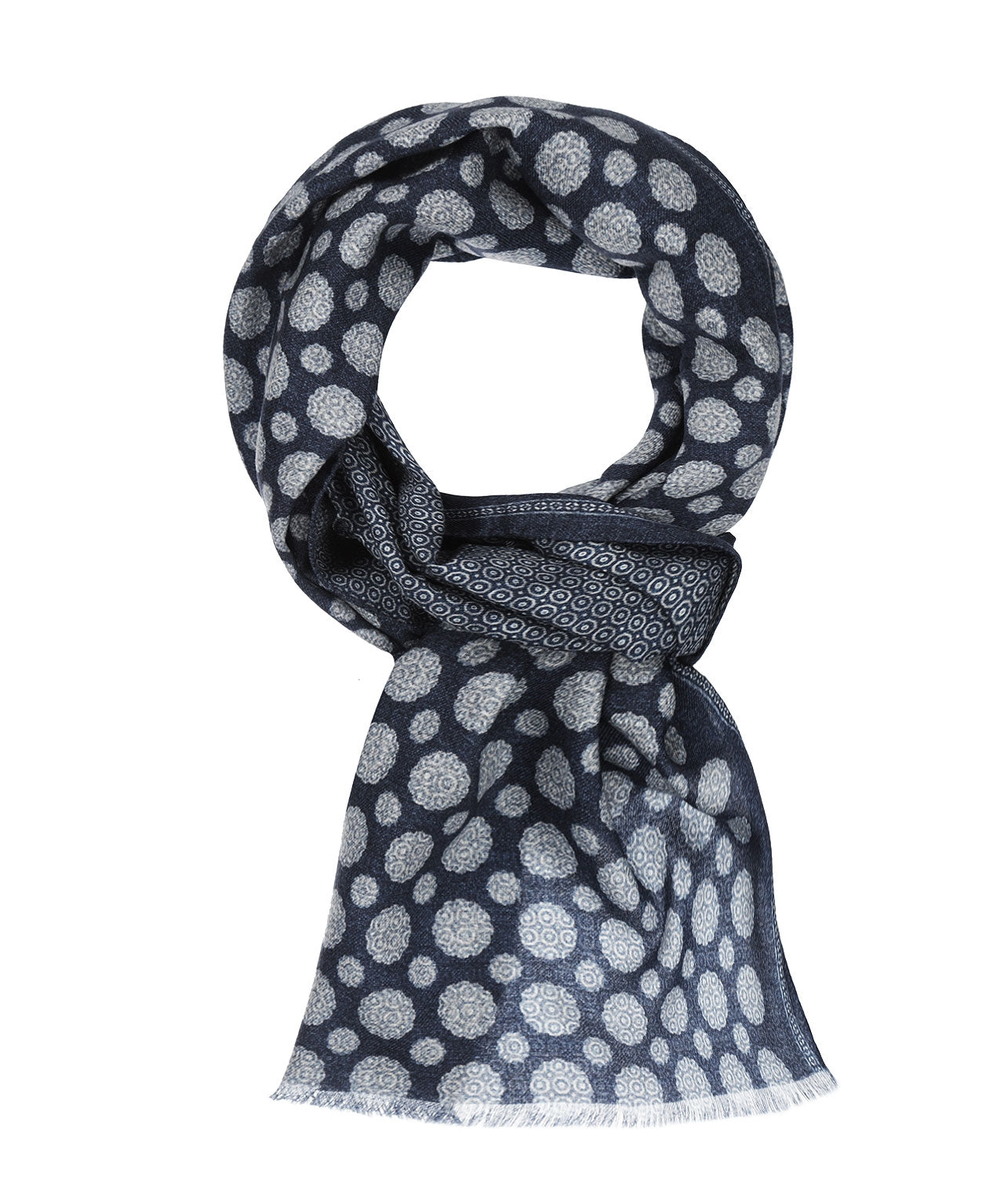 Scarf Wool 40X180cm | Blue