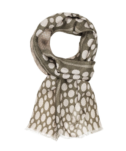 Scarf Wool 40X180cm | Brown