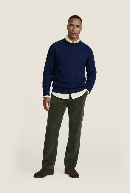 Barbour Grangetown Pullover | Blau