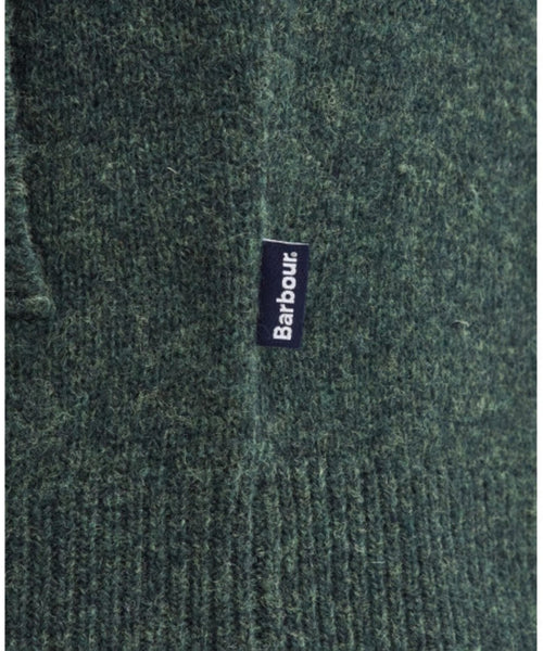 Barbour Talder Half Zip Knitted | Groen