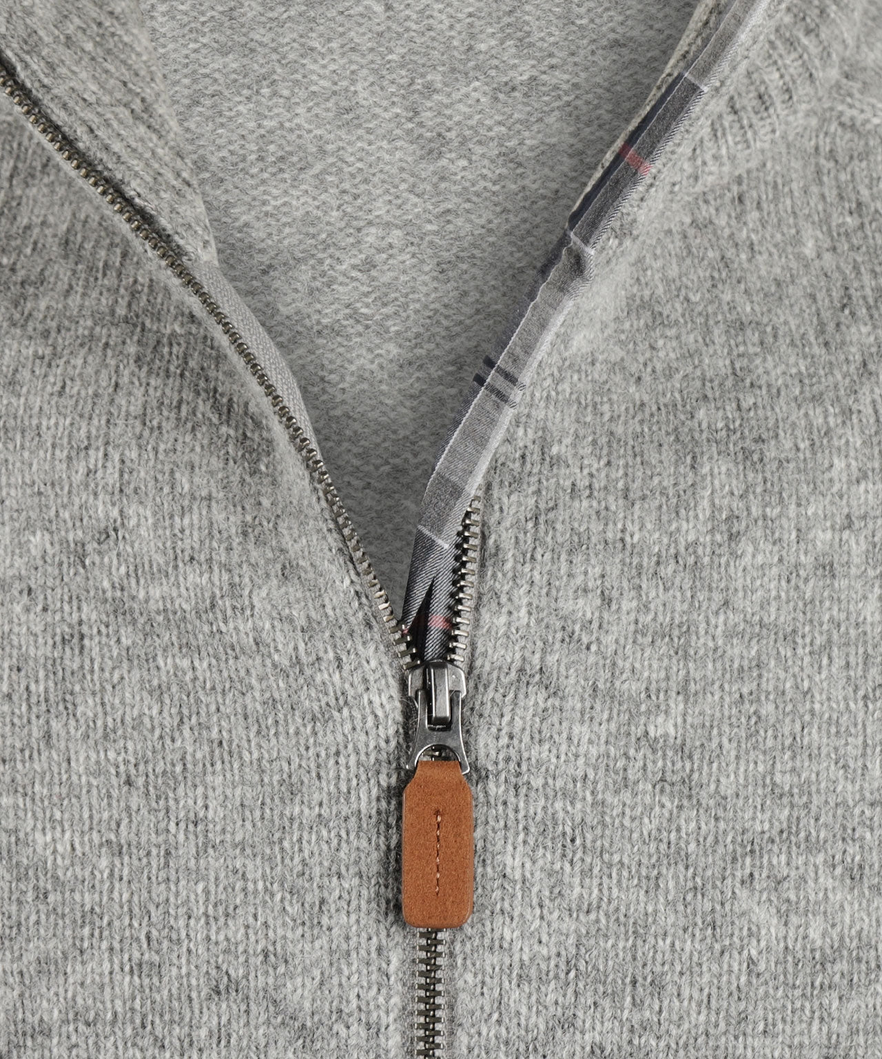 Barbour Talder Zip Through | Gray