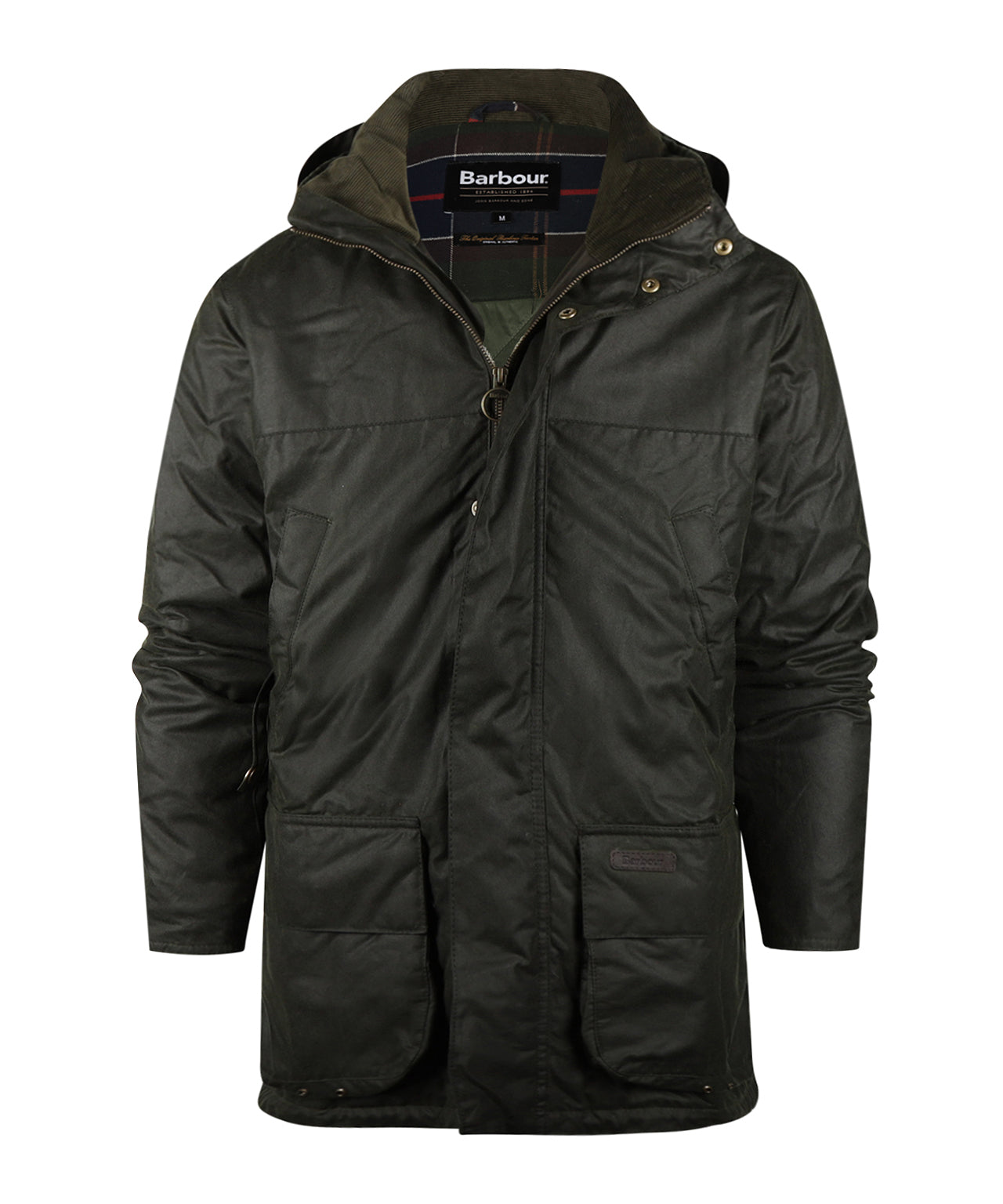 Bleaberry Wax Jacket | Fern