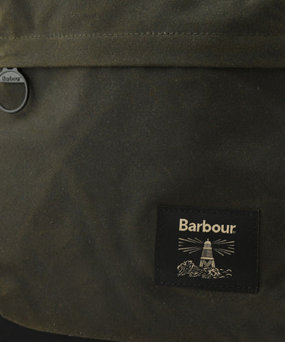 Barbour Field Wax Backpack | Green