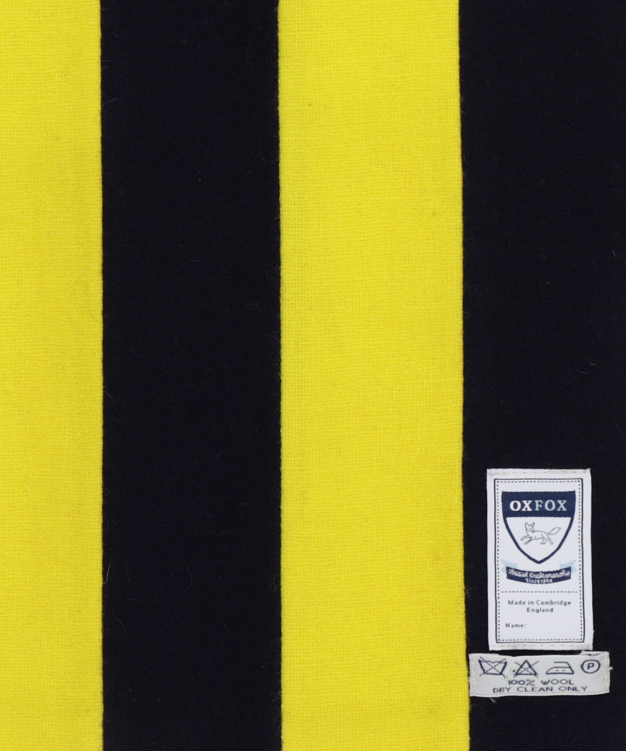 College Sjaal | Geel Navy