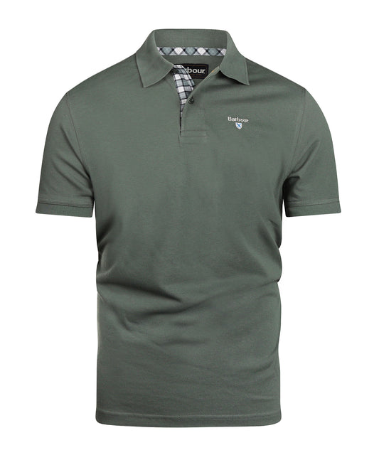 Tartan Pique Polo | Teal