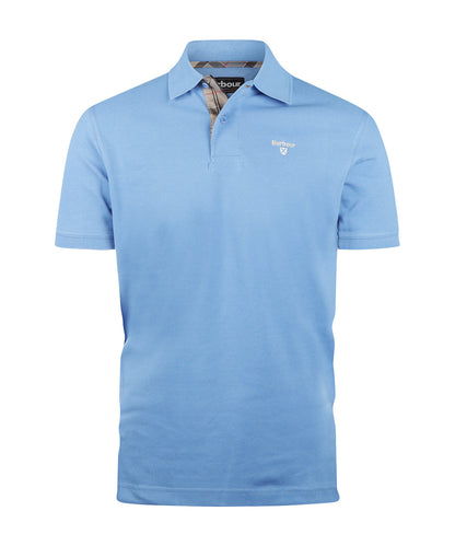 Barbour Tartan Piqué Polo | Blau