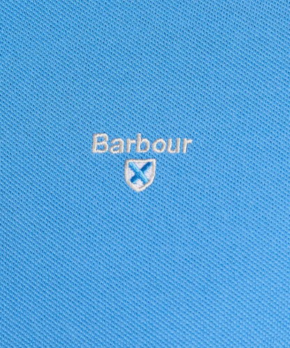 Barbour Tartan Piqué Polo | Blau