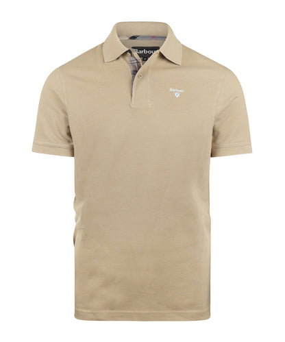 Barbour Tartan Piqué Polo | Braun