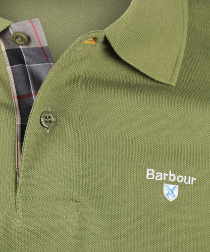 Barbour Tartan Piqué Polo | Grün