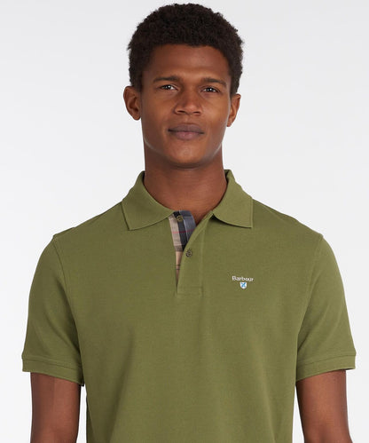 Barbour Tartan Piqué Polo | Grün