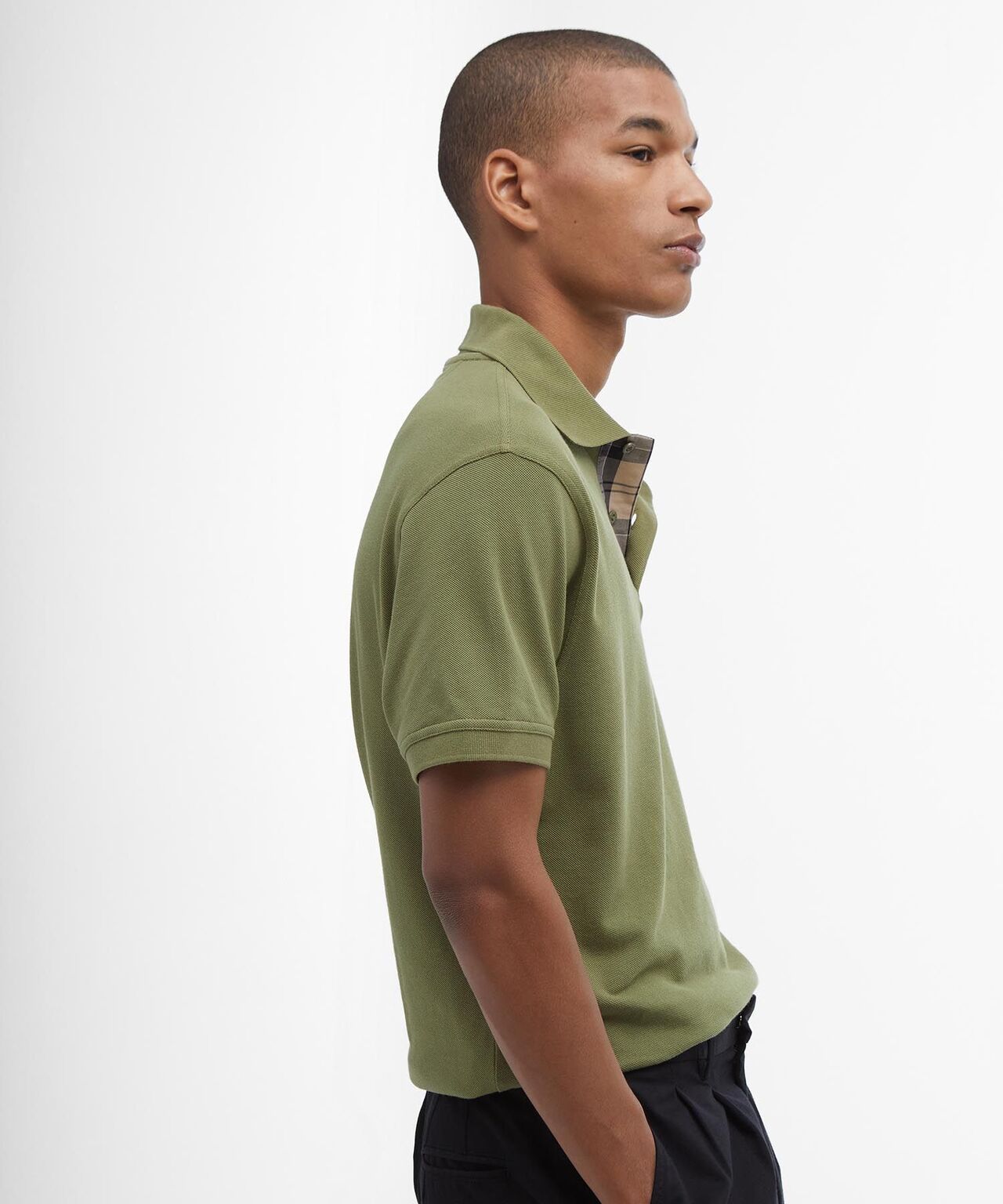 Barbour Tartan Piqué Polo | Grün