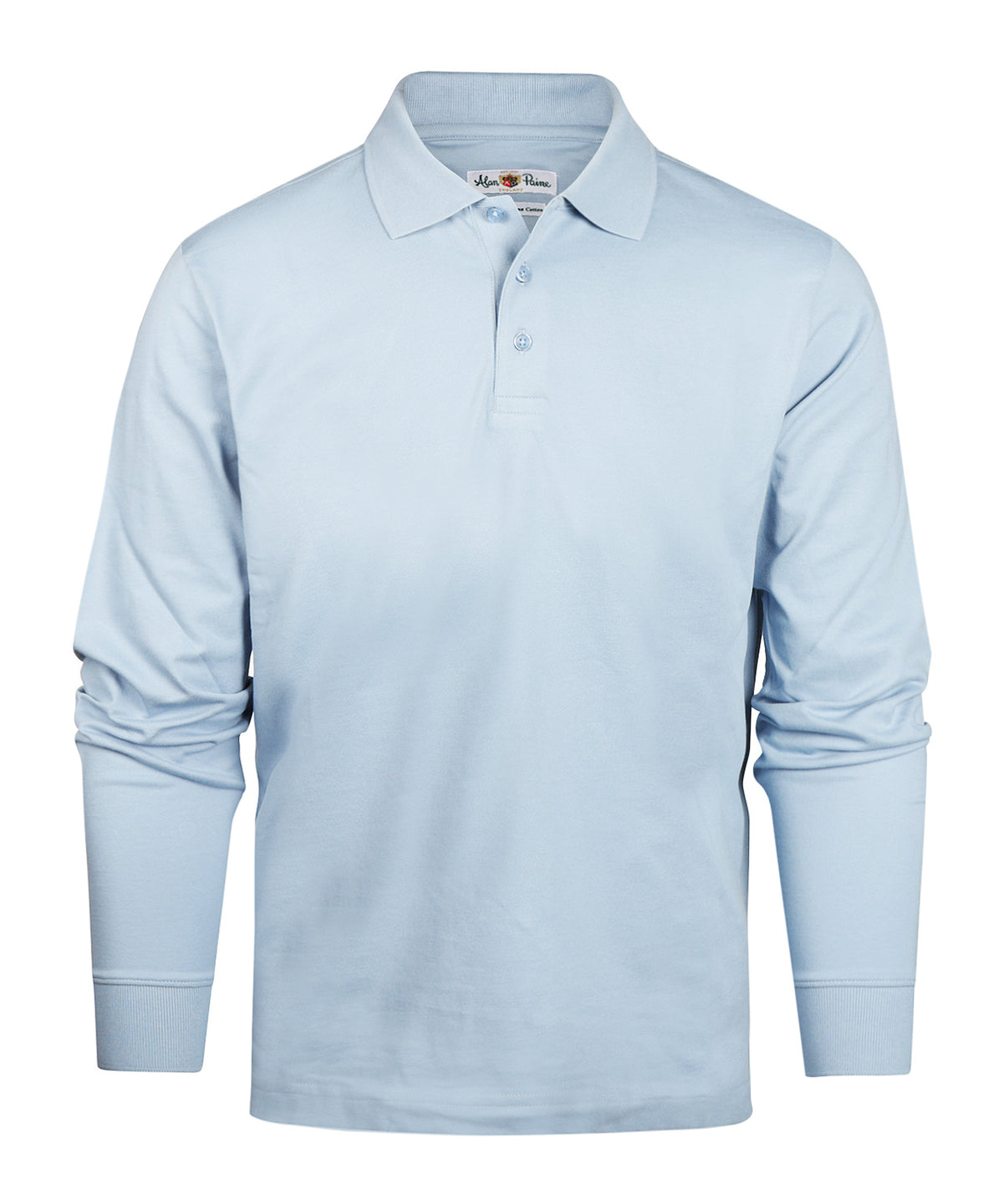 Polo lange mouw | Light Blue