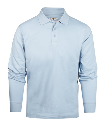 Polo lange mouw | Light Blue