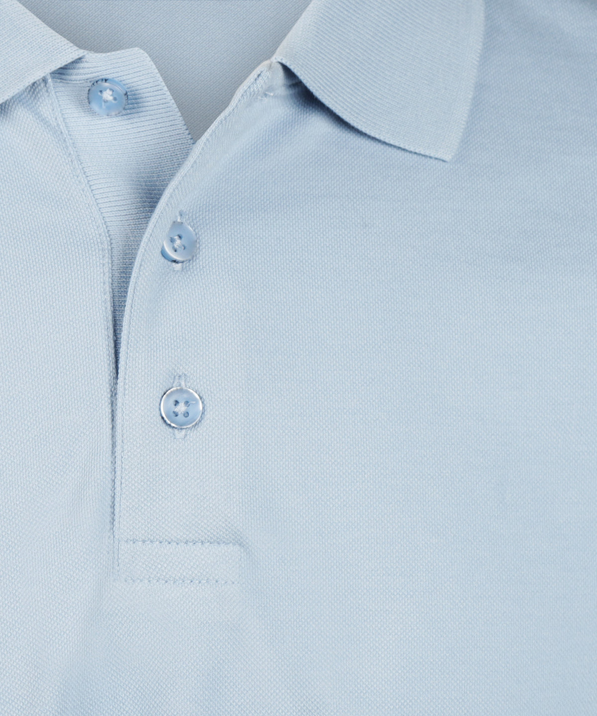 Polo lange mouw | Light Blue