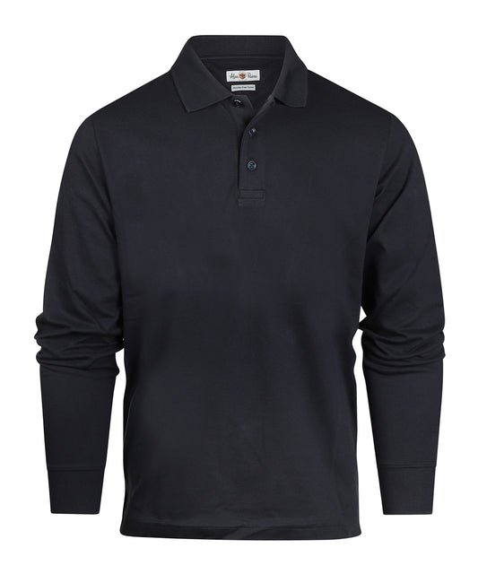 Reed Polo Langarm | Marineblau
