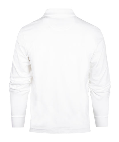 Polo lange mouw | White